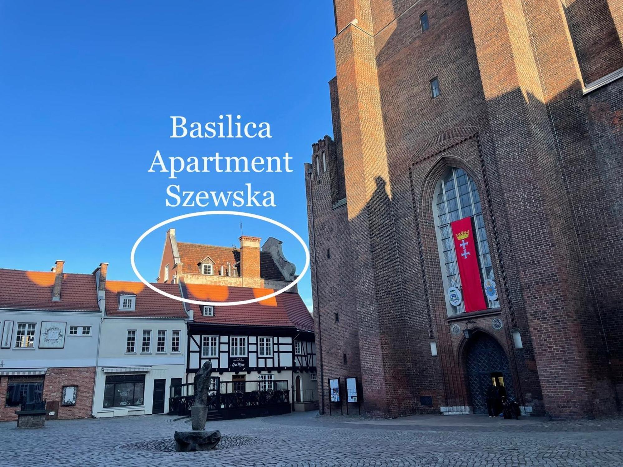 גדנסק Basilica Apartment Szewska מראה חיצוני תמונה